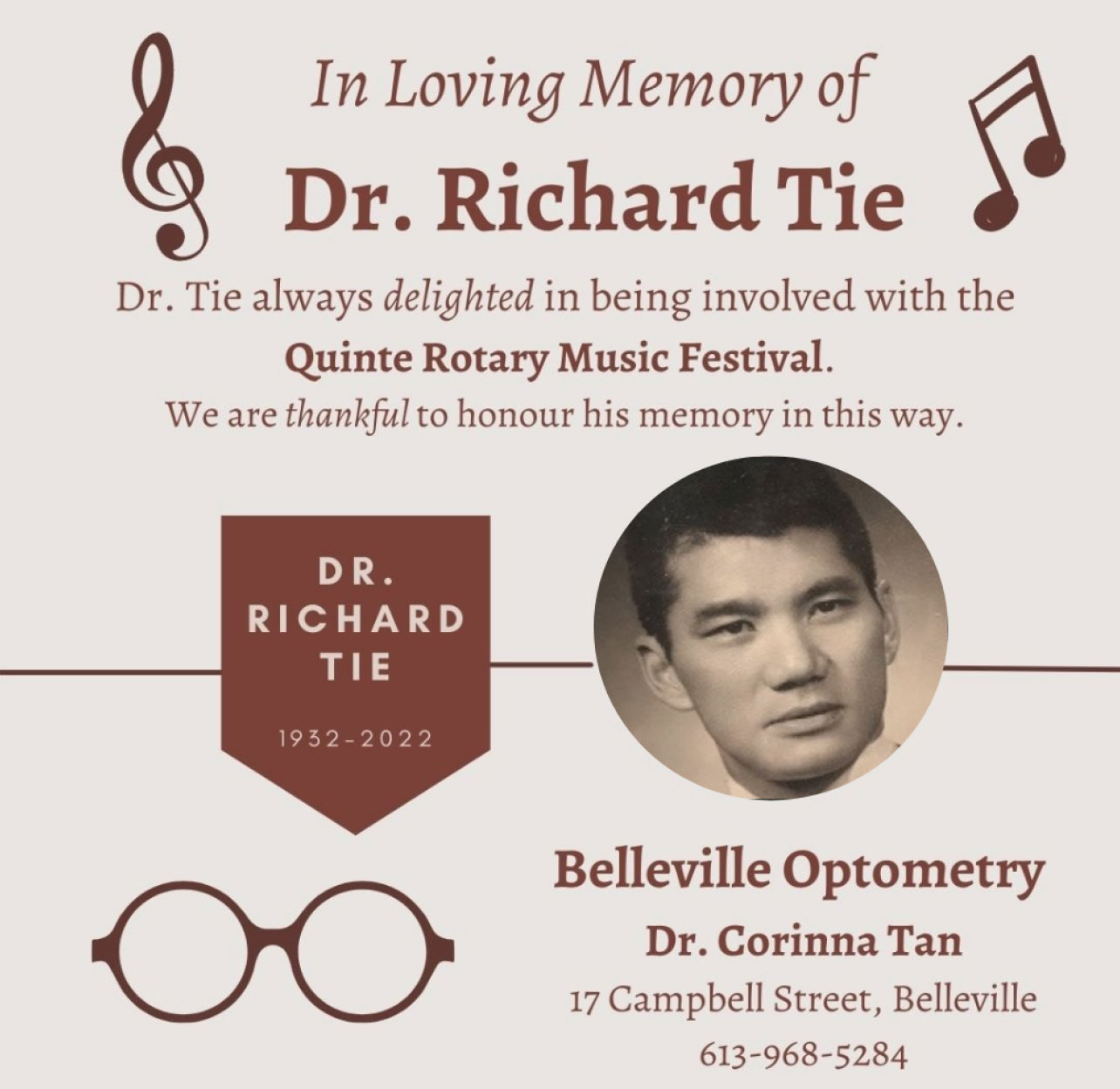 Dr. Richard Tie - In Memory Of